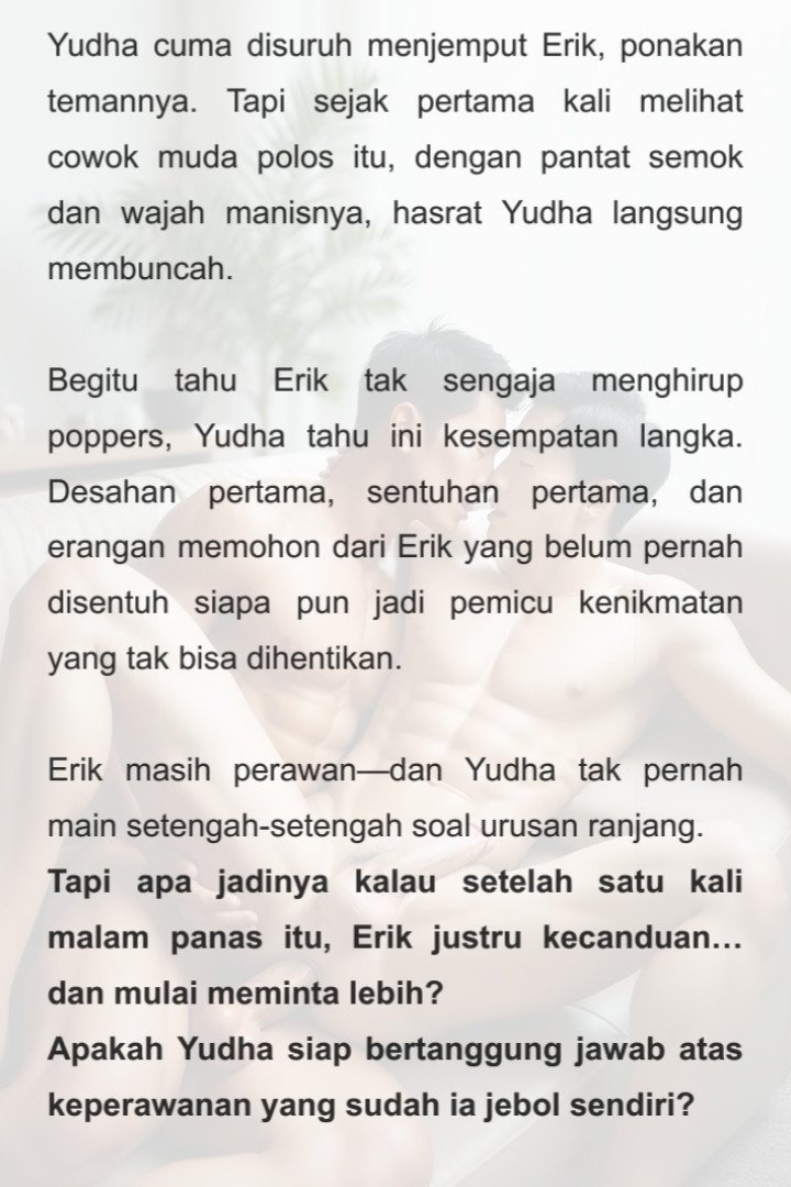 YUDHA: Ngejebol Keperawanan Brondong - Gambar 2
