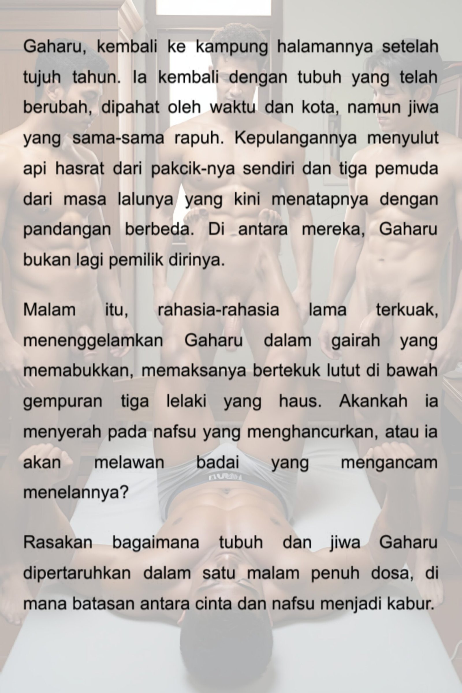 GAHARU: Digilir Tiga Pemuda Kampung - Gambar 2