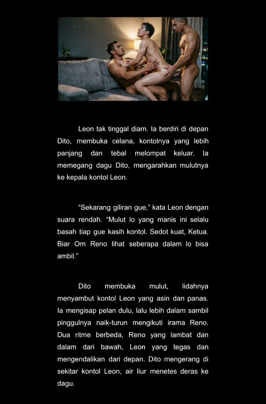 SKANDAL KETUA BEM: Dua Kontol untuk Satu Lubang (Buku 3/End) - Gambar 3